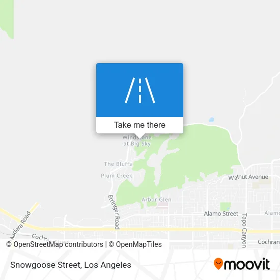 Snowgoose Street map
