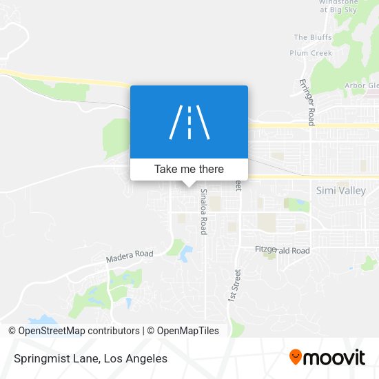 Mapa de Springmist Lane
