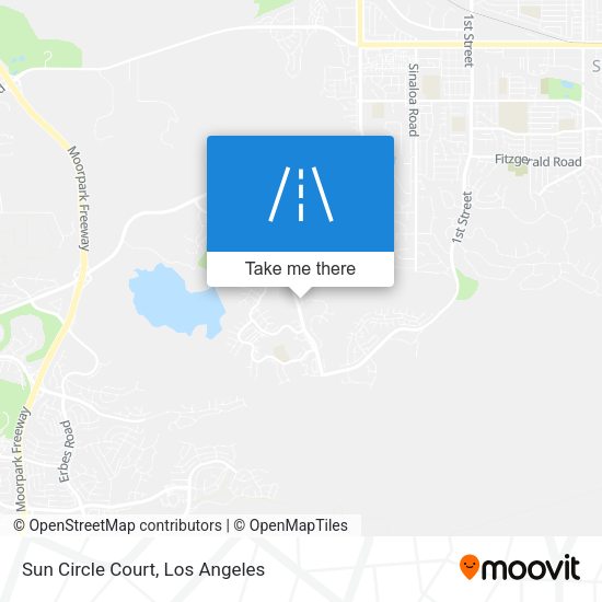 Sun Circle Court map