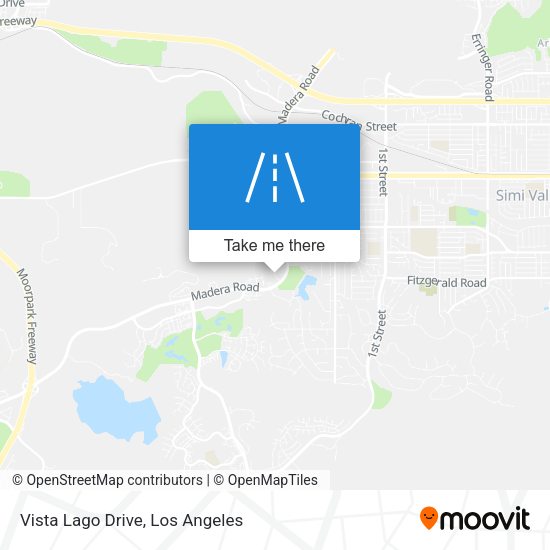 Mapa de Vista Lago Drive