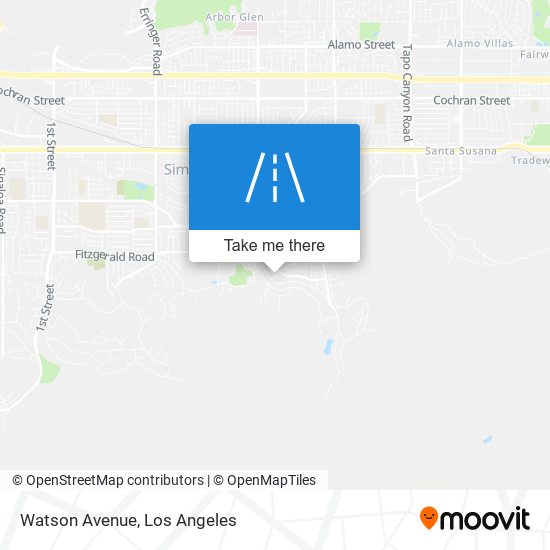 Mapa de Watson Avenue