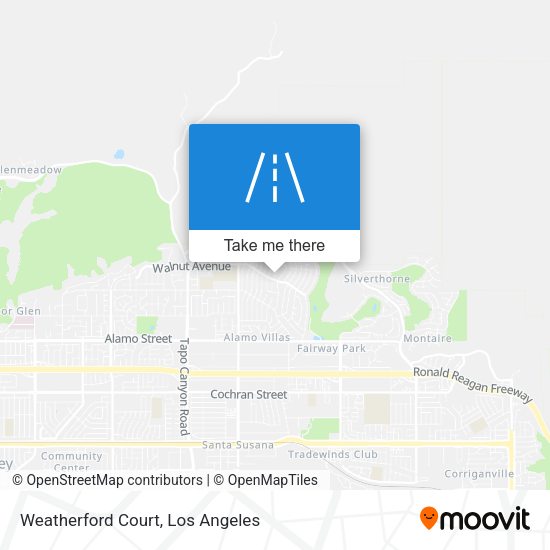 Weatherford Court map