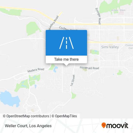 Weller Court map