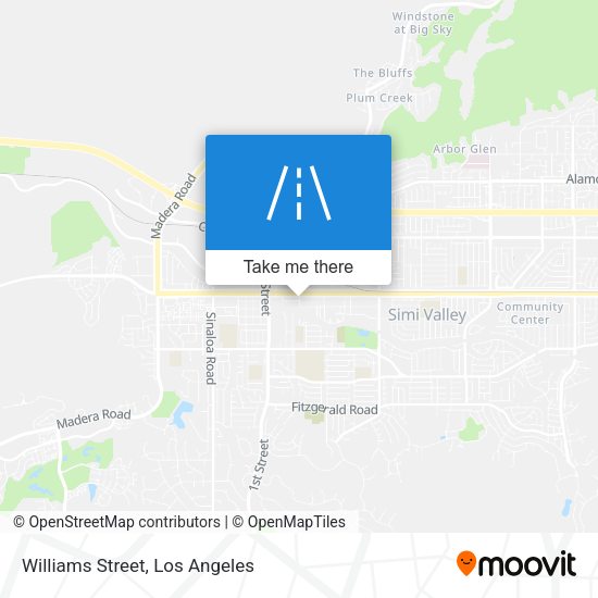 Mapa de Williams Street