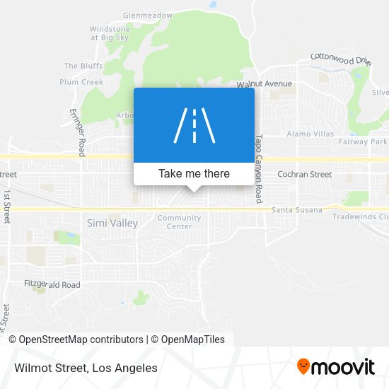 Mapa de Wilmot Street