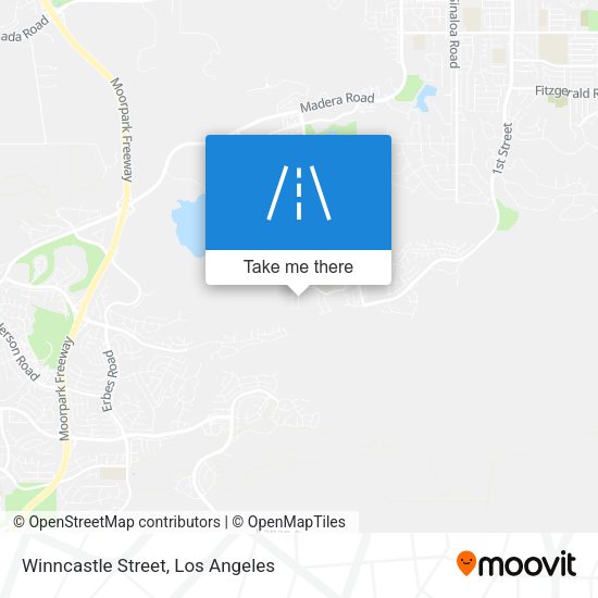 Mapa de Winncastle Street
