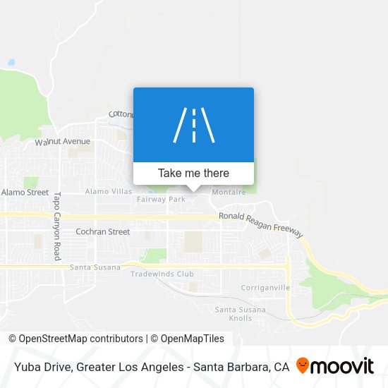 Mapa de Yuba Drive