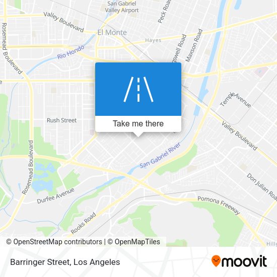 Barringer Street map