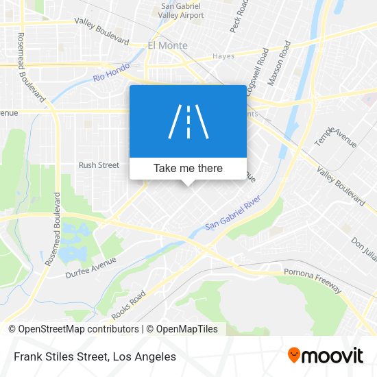 Mapa de Frank Stiles Street