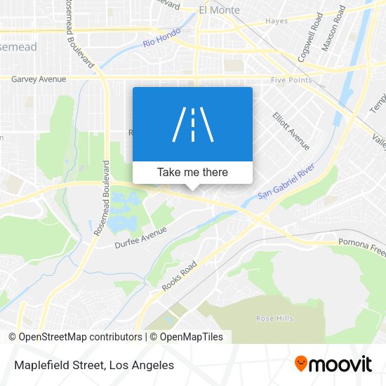 Mapa de Maplefield Street