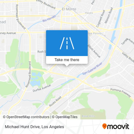 Michael Hunt Drive map