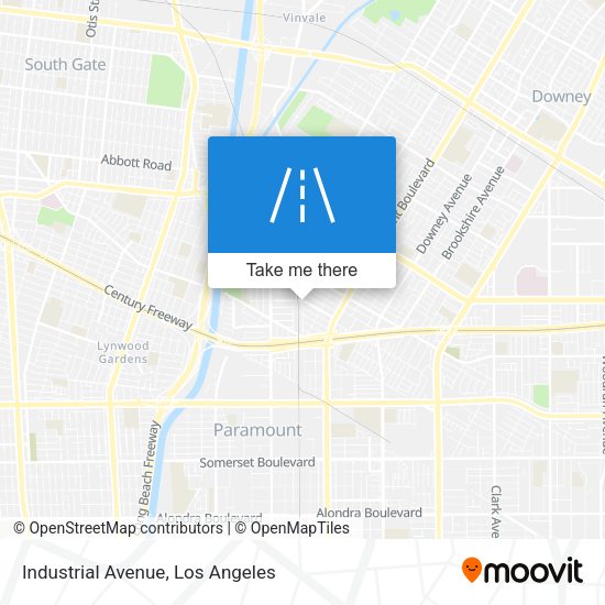 Industrial Avenue map