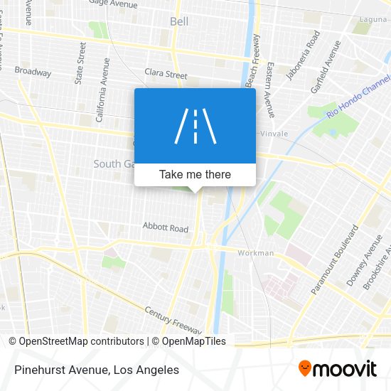 Pinehurst Avenue map