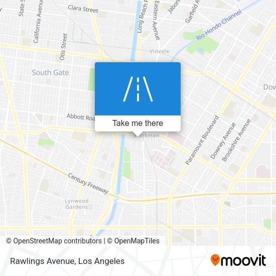 Mapa de Rawlings Avenue