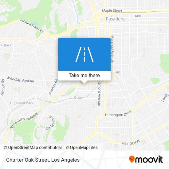 Mapa de Charter Oak Street