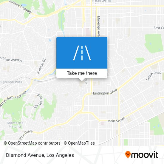 Mapa de Diamond Avenue