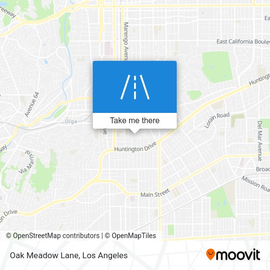 Mapa de Oak Meadow Lane