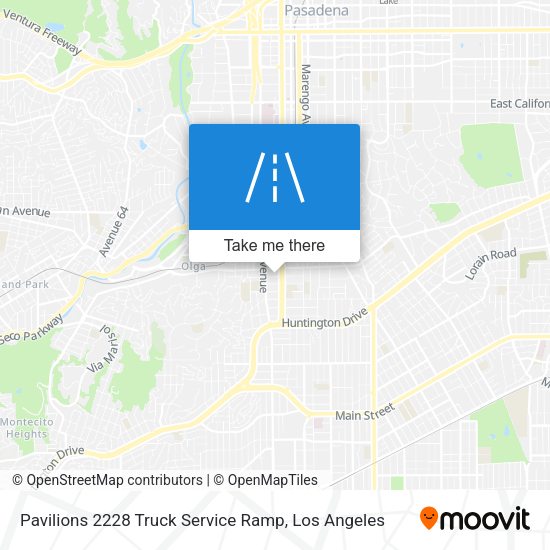 Pavilions 2228 Truck Service Ramp map