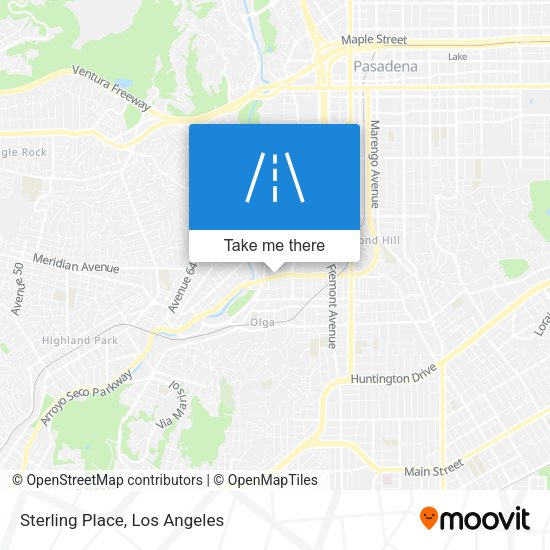 Mapa de Sterling Place
