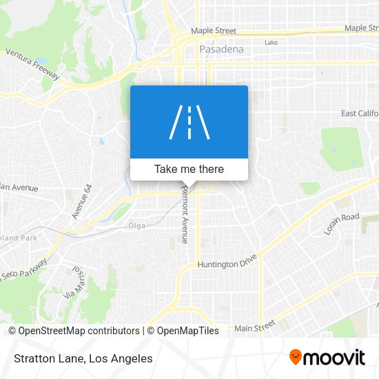 Mapa de Stratton Lane