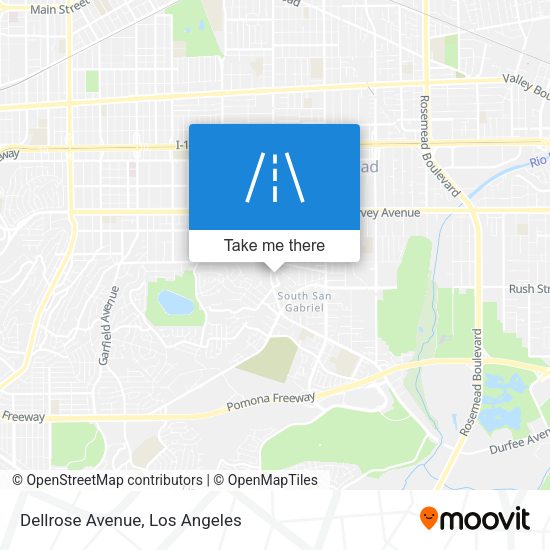 Mapa de Dellrose Avenue