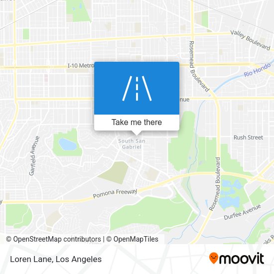 Mapa de Loren Lane