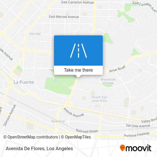 Avenida De Flores map