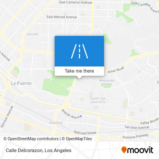 Calle Delcorazon map