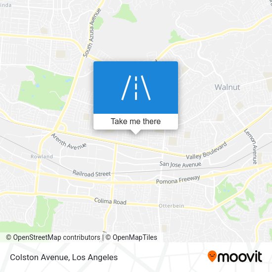 Mapa de Colston Avenue