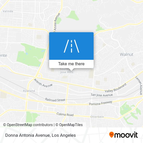 Donna Antonia Avenue map