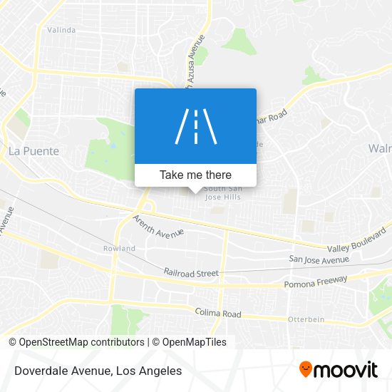 Doverdale Avenue map