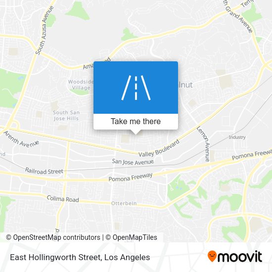 East Hollingworth Street map