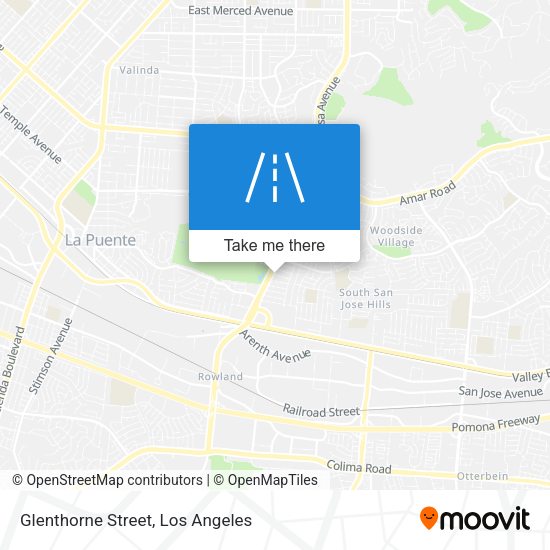Mapa de Glenthorne Street