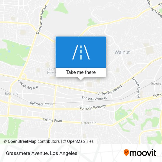 Grassmere Avenue map