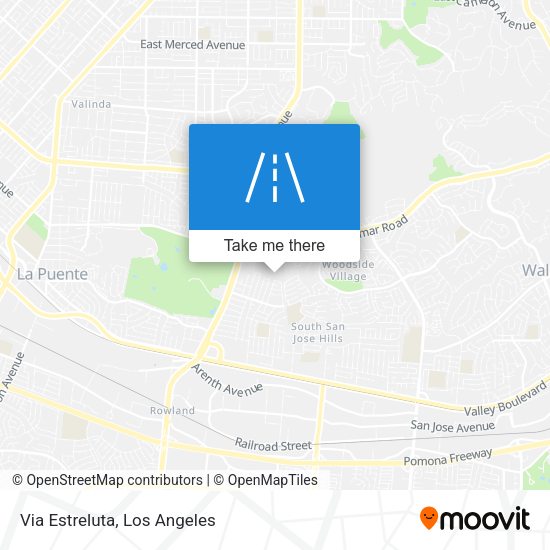 Mapa de Via Estreluta
