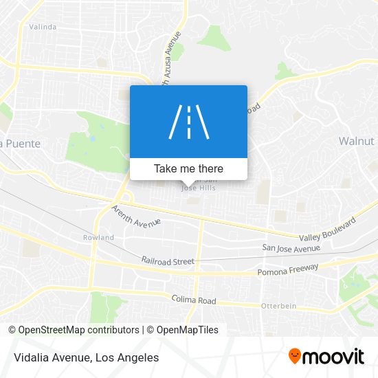 Mapa de Vidalia Avenue