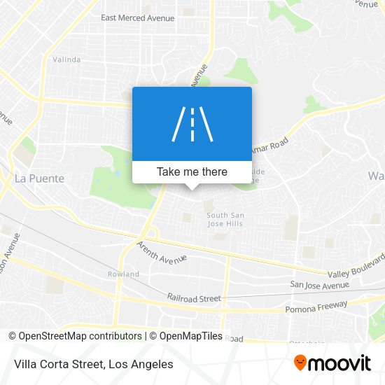 Mapa de Villa Corta Street