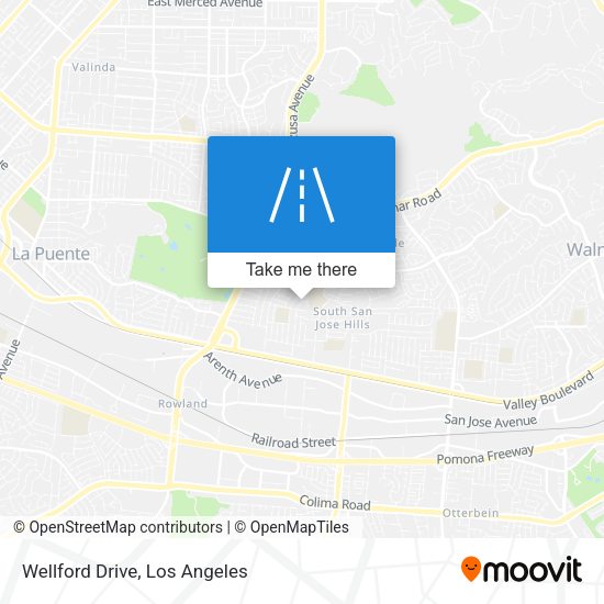 Mapa de Wellford Drive