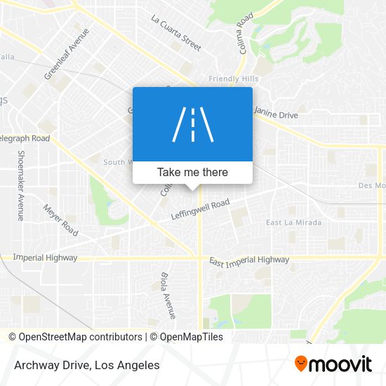 Mapa de Archway Drive