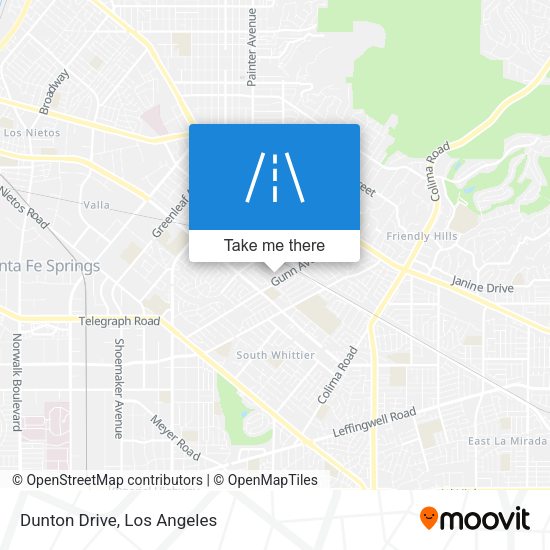 Mapa de Dunton Drive