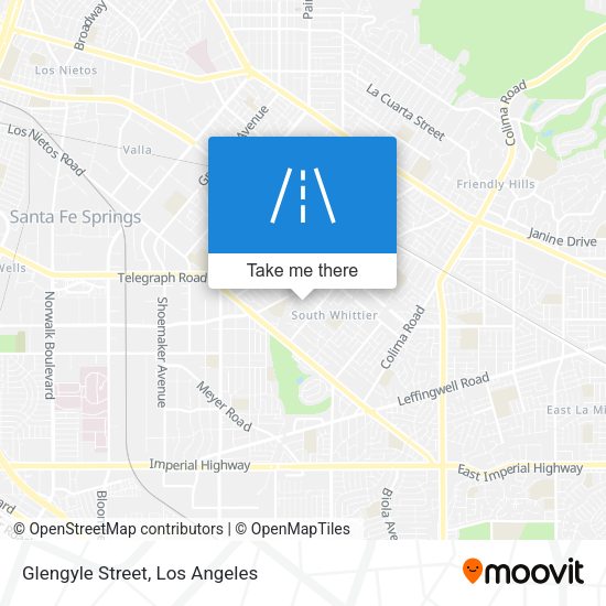 Mapa de Glengyle Street