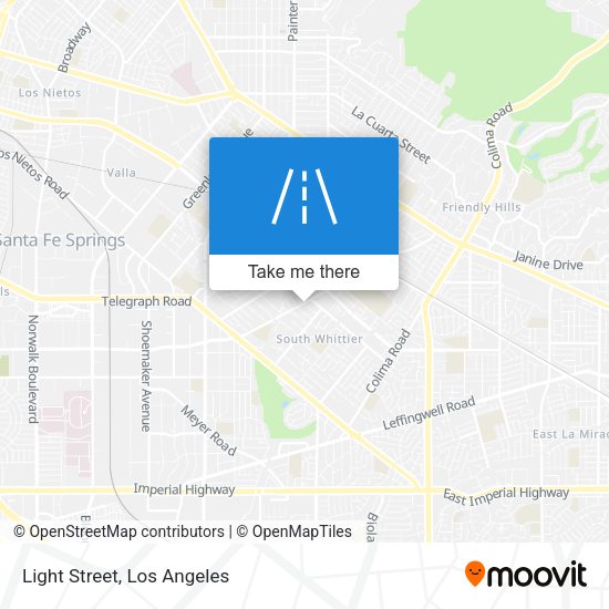 Mapa de Light Street