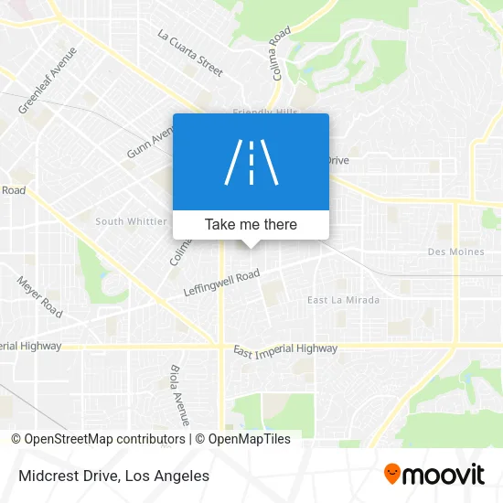Midcrest Drive map