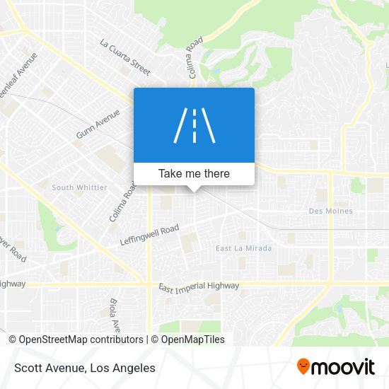 Mapa de Scott Avenue