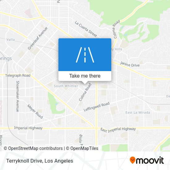 Terryknoll Drive map