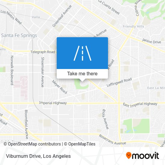 Viburnum Drive map