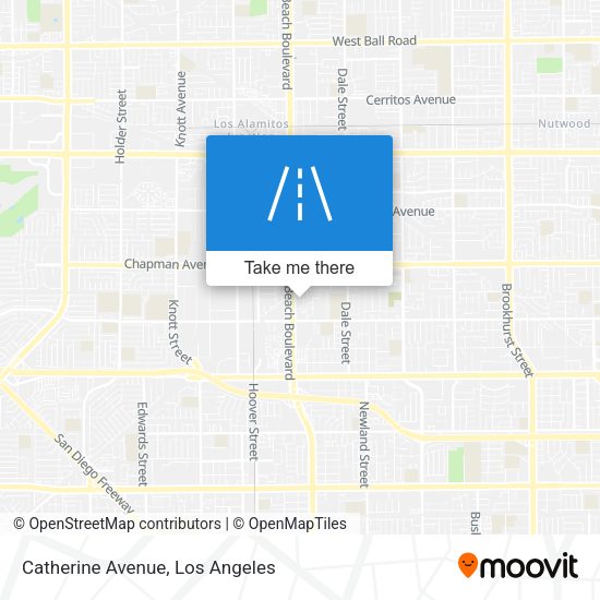 Catherine Avenue map