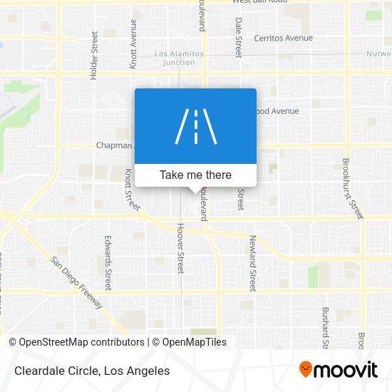 Cleardale Circle map