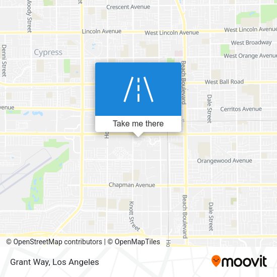 Mapa de Grant Way