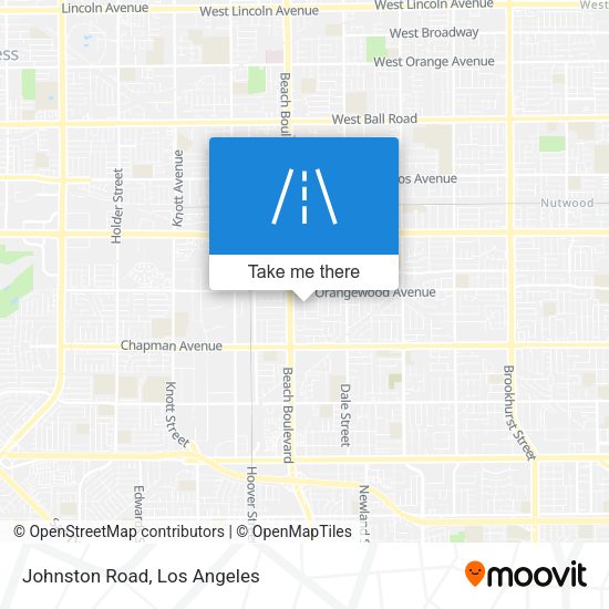 Johnston Road map